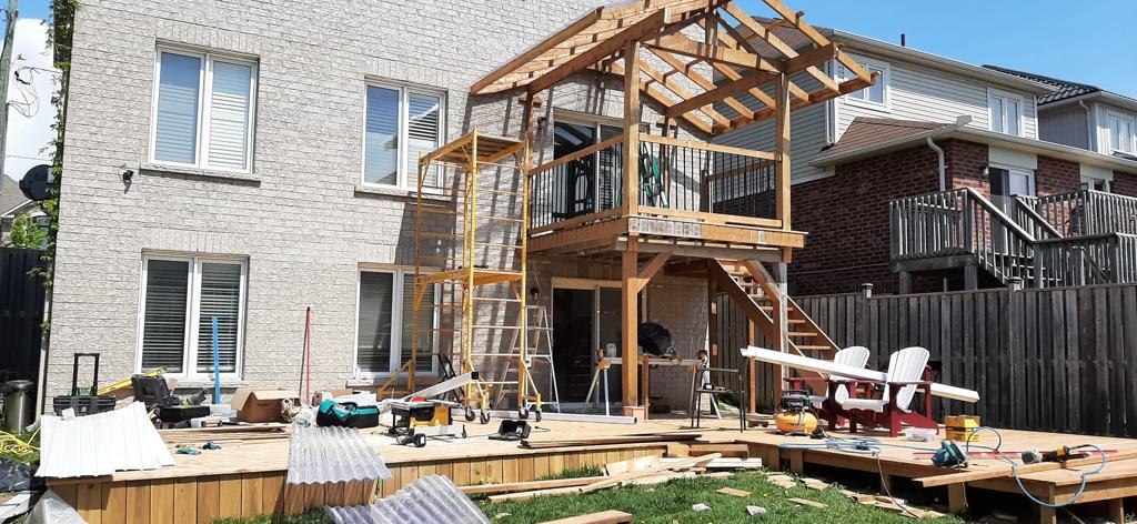 DIY wood fence project Williamsville